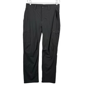 Men's L.L. Bean Signature Stretch Cargo Outdoor Nylon Straight Leg Pant 33 x 32